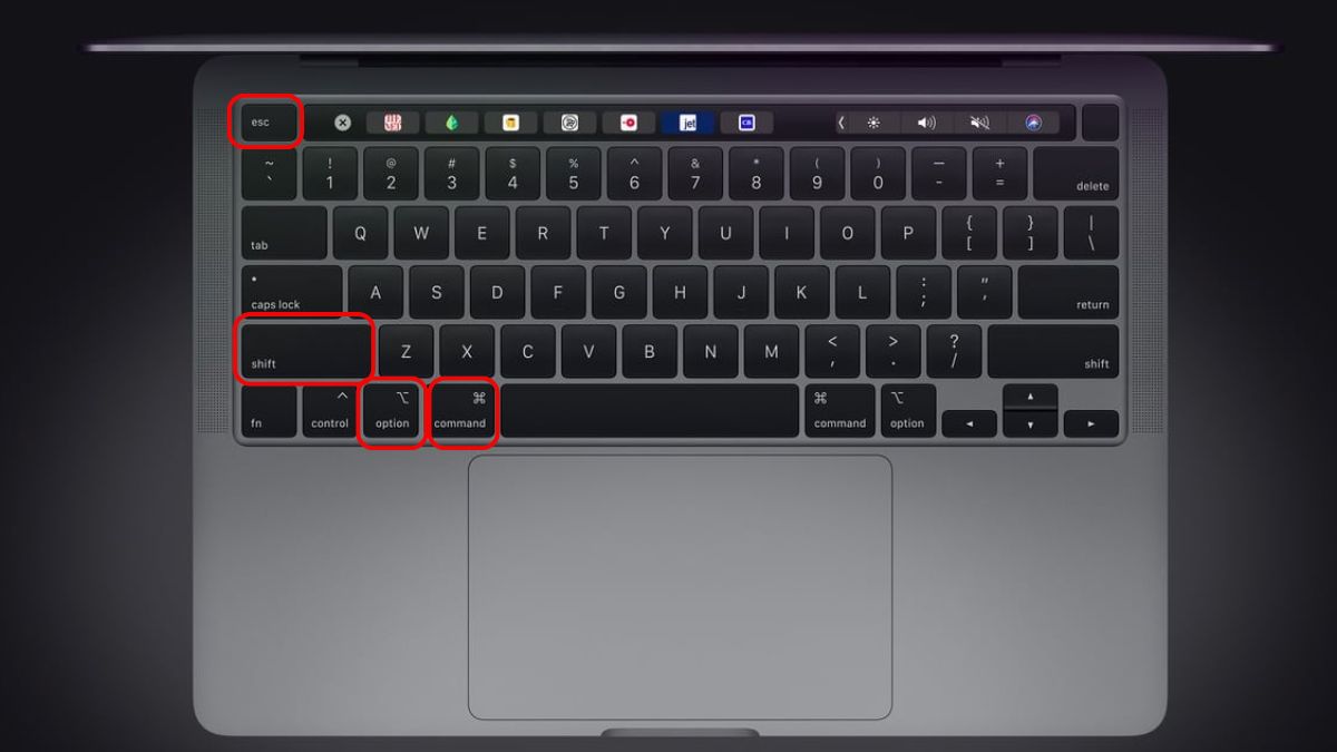 cách mở Task Manager trên máy tính mac - cách 2