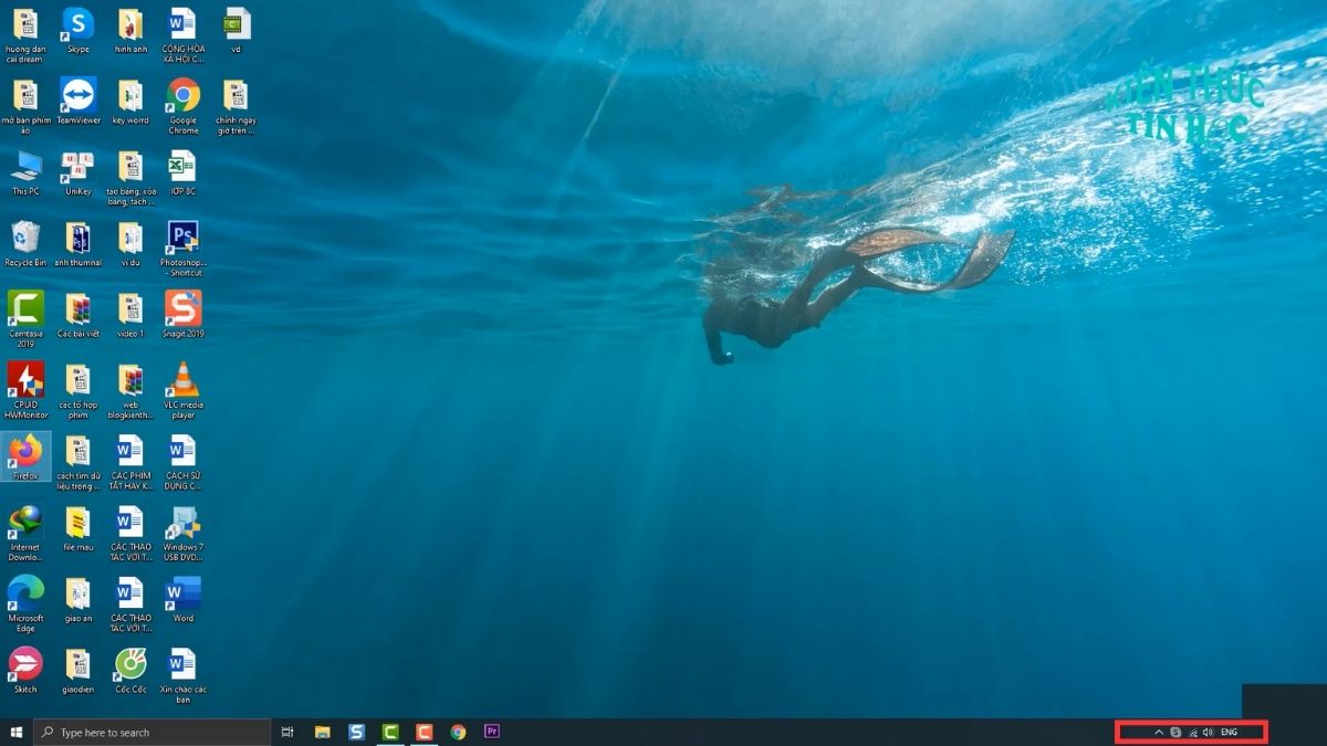 Khôi phục các biểu tượng hệ thống trên thanh Taskbar - bước 3