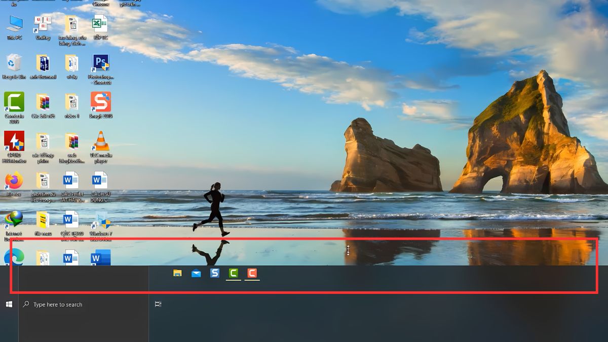 Thay đổi kích thước thanh Taskbar - bước 2