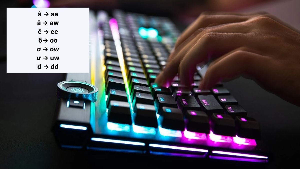 Quy tắc gõ Telex là gì? quy tắc gõ chữ đặc biệt