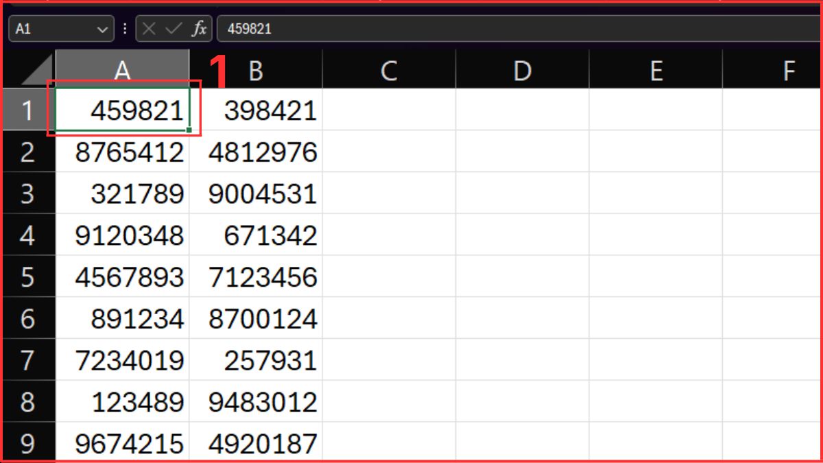 Thêm dấu nháy thủ công bằng phím bước 1