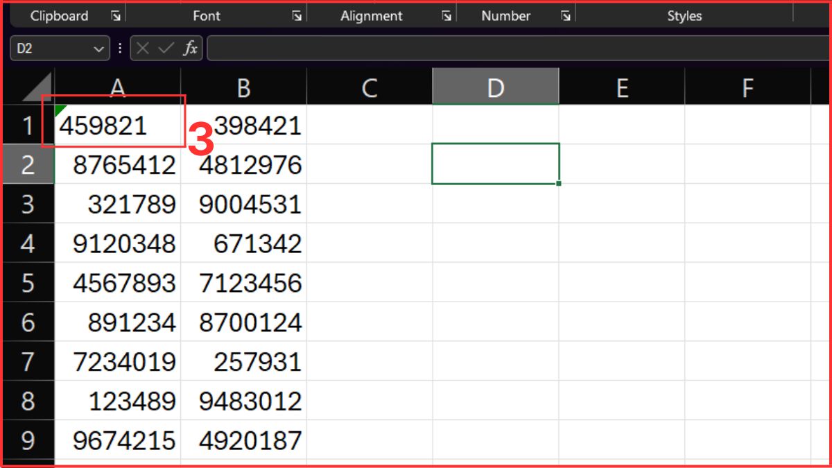 Thêm dấu nháy thủ công bằng phím bước 3