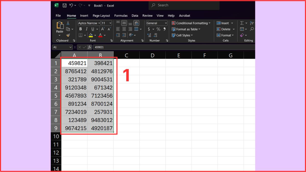 thêm dấu nháy trước số trong Excel bằng mã VBA bước 1