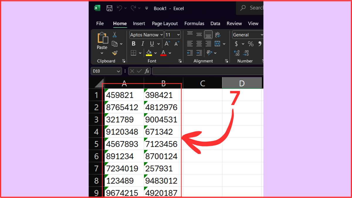 thêm dấu nháy trước số trong Excel bằng mã VBA bước 5