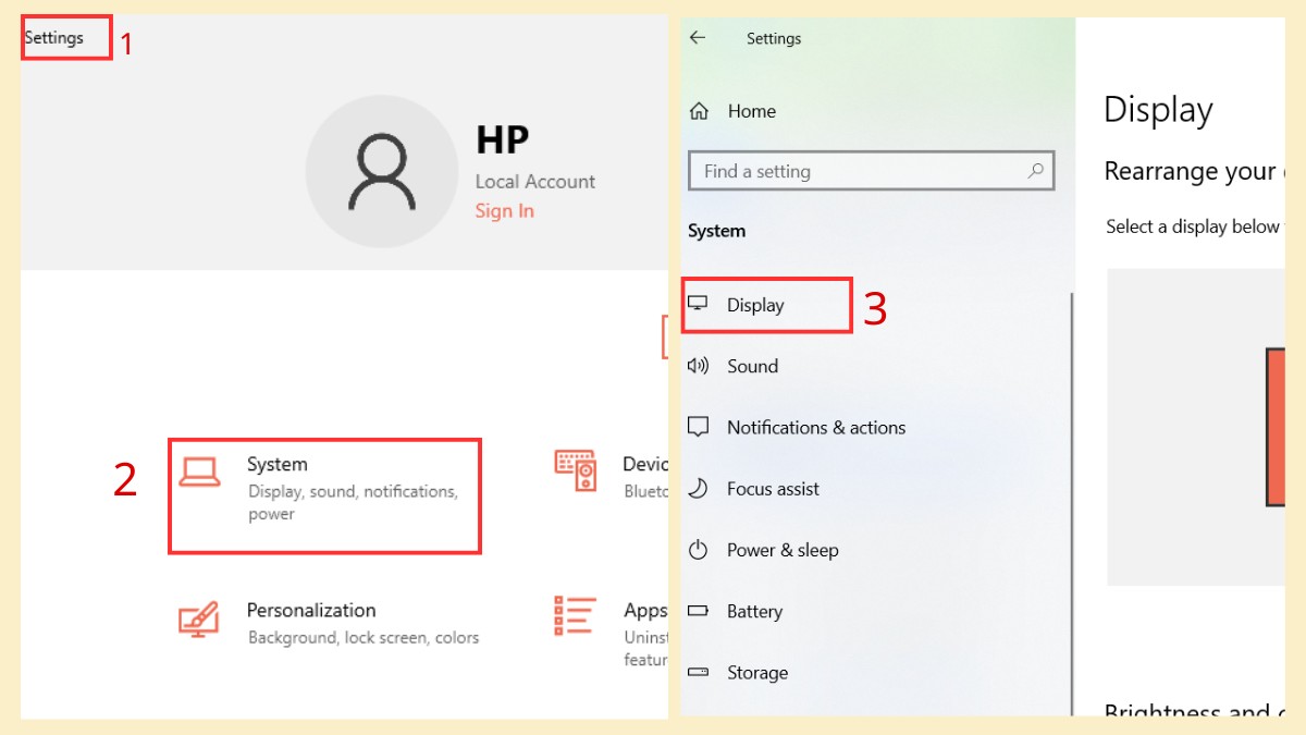 Thông qua độ phân giải bước 1
