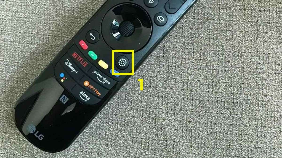 khắc phục tình trạng Tivi LG bị mất tiếng bằng kiểm tra và cài đặt lại âm thanh bước 1