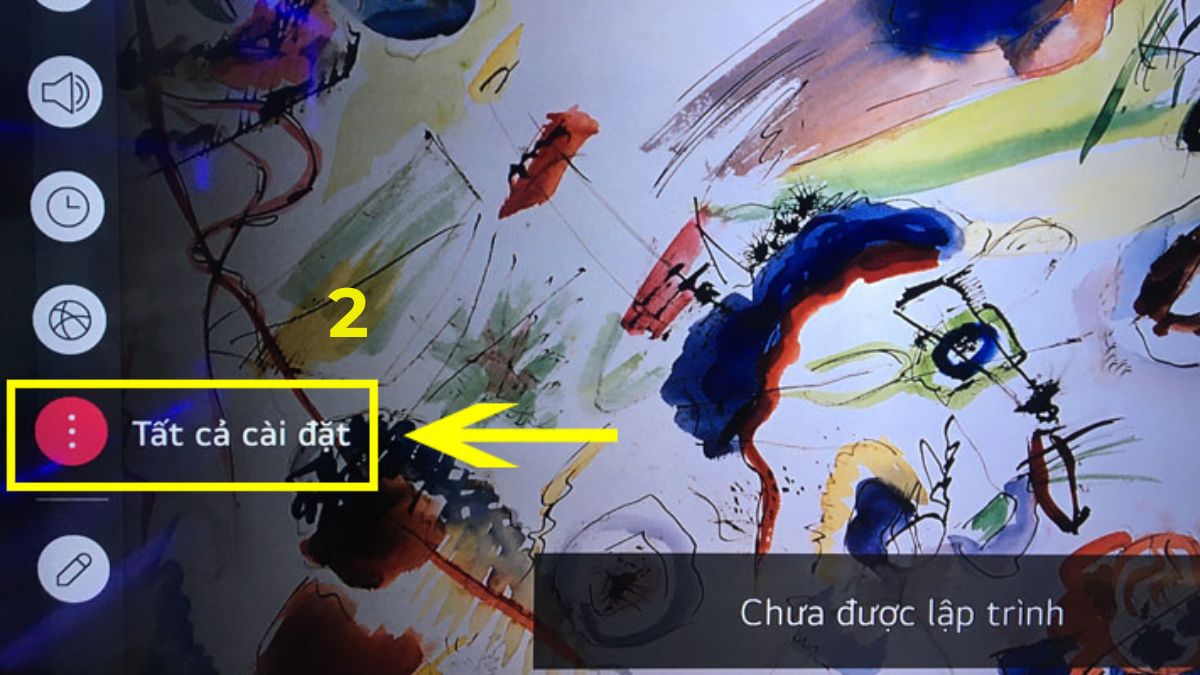 khắc phục tình trạng Tivi LG bị mất tiếng bằng kiểm tra và cài đặt lại âm thanh bước 2