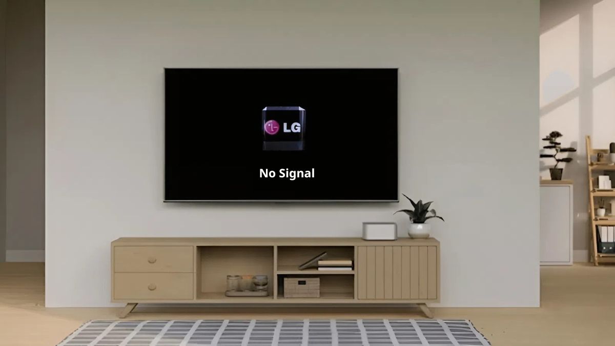 Dấu hiệu nhận biết tivi LG không có tín hiệu