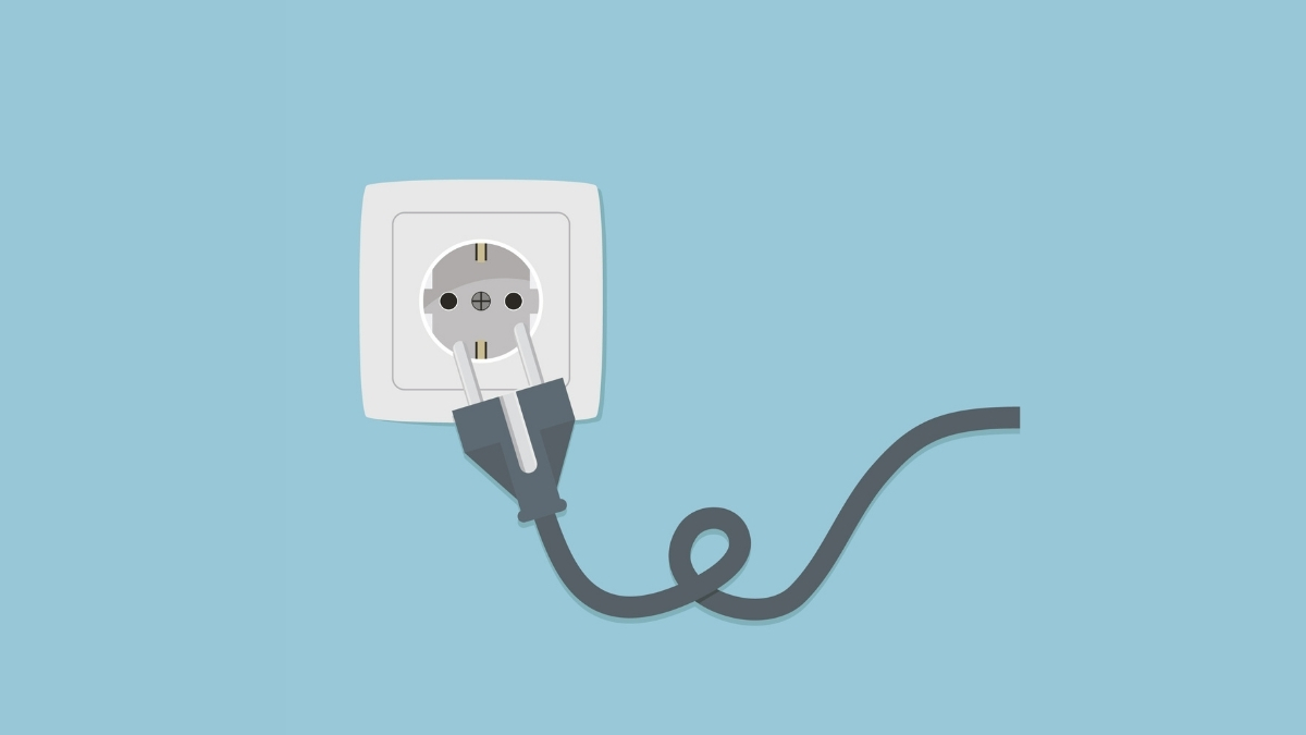 khắc phục tivi LG không lên nguồn bằng rút, cắm lại dây nguồn bước 1