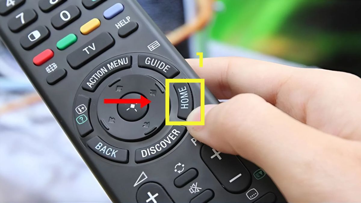 khắc phục tivi Sony bị mất tiếng bằng cách tắt chế độ tai nghe bước 1