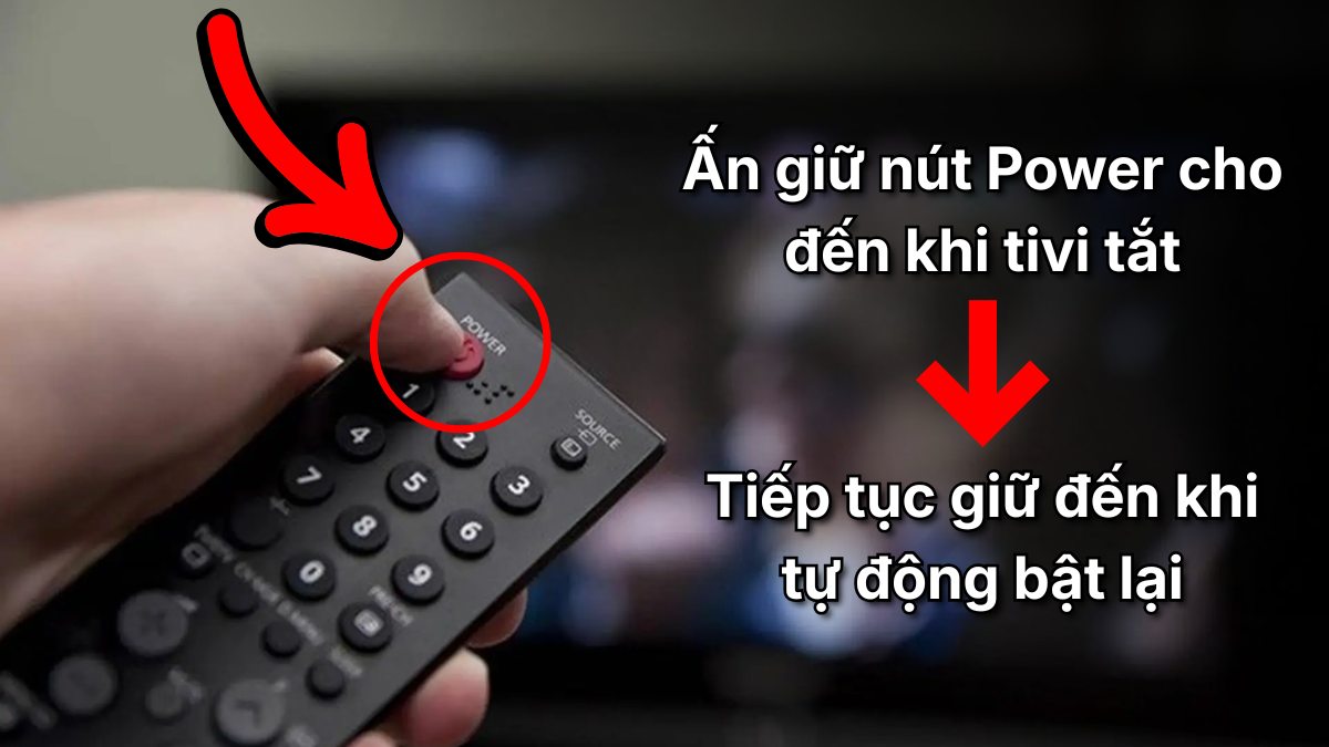 khắc phục tivi Sony cập nhật phần mềm bị lỗi bằng khởi động lại