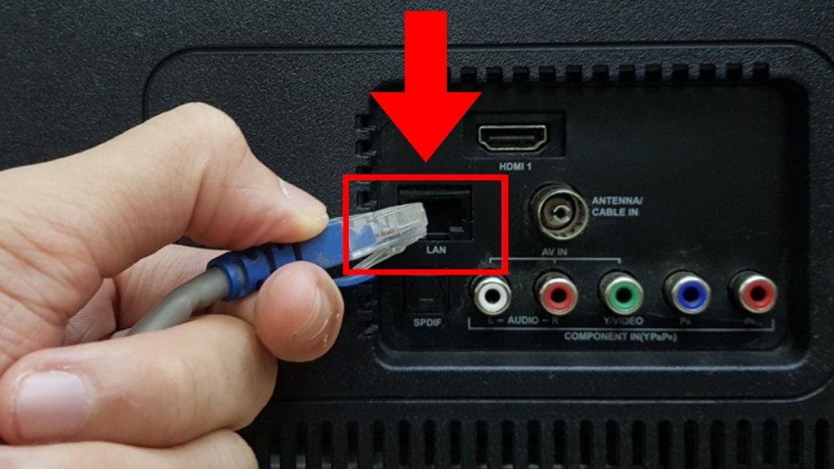 khắc phục tivi Sony cập nhật phần mềm bị lỗi bằng kiểm tra lại kết nối mạng