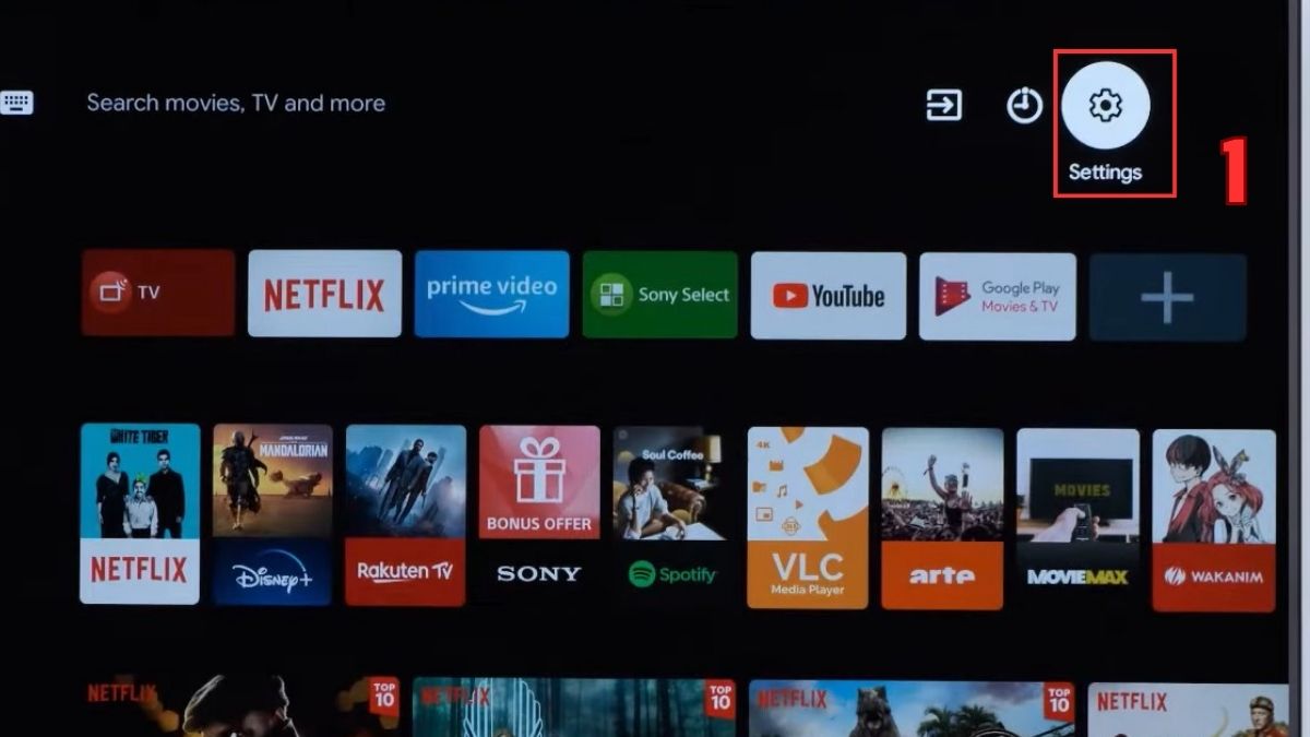 Cập nhật phiên bản mới cho tivi Sony bước 1