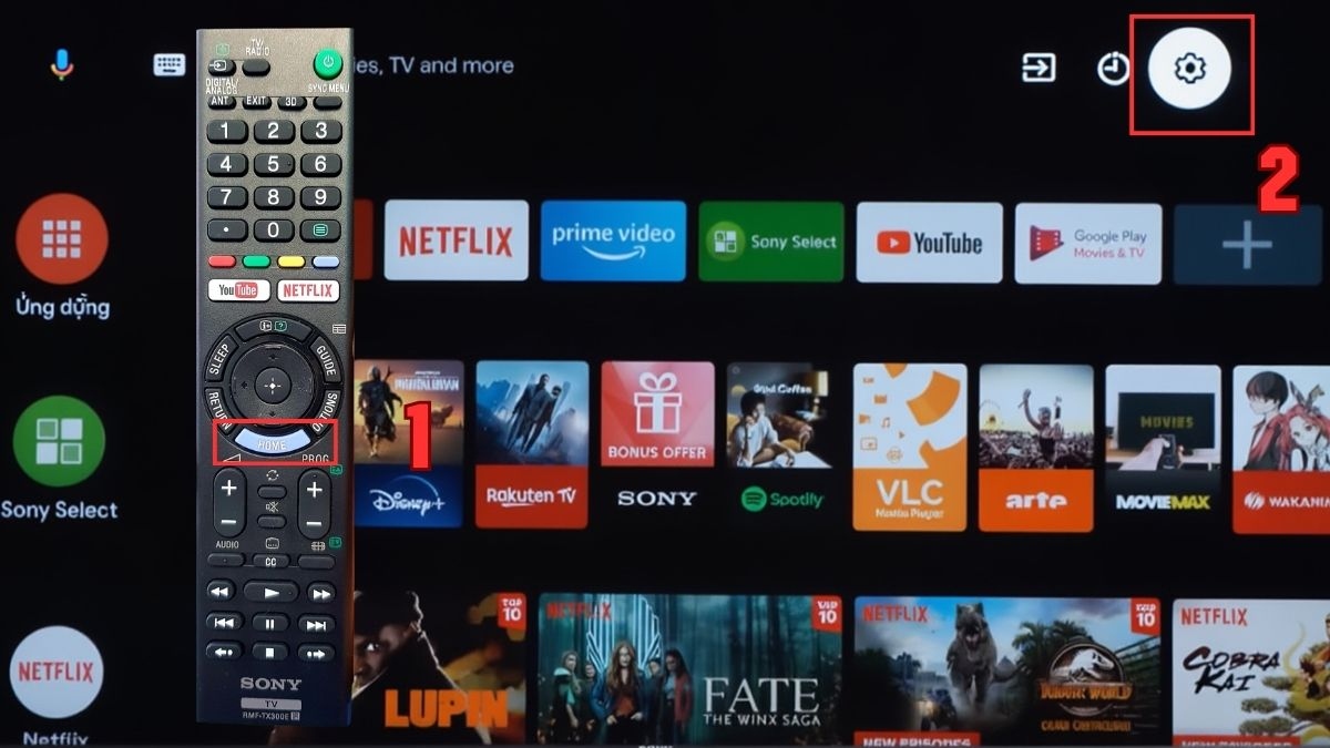 khắc phục tivi Sony không kết nối được Bluetooth bằng kiểm tra tivi có hỗ trợ bluetooth không bước 1