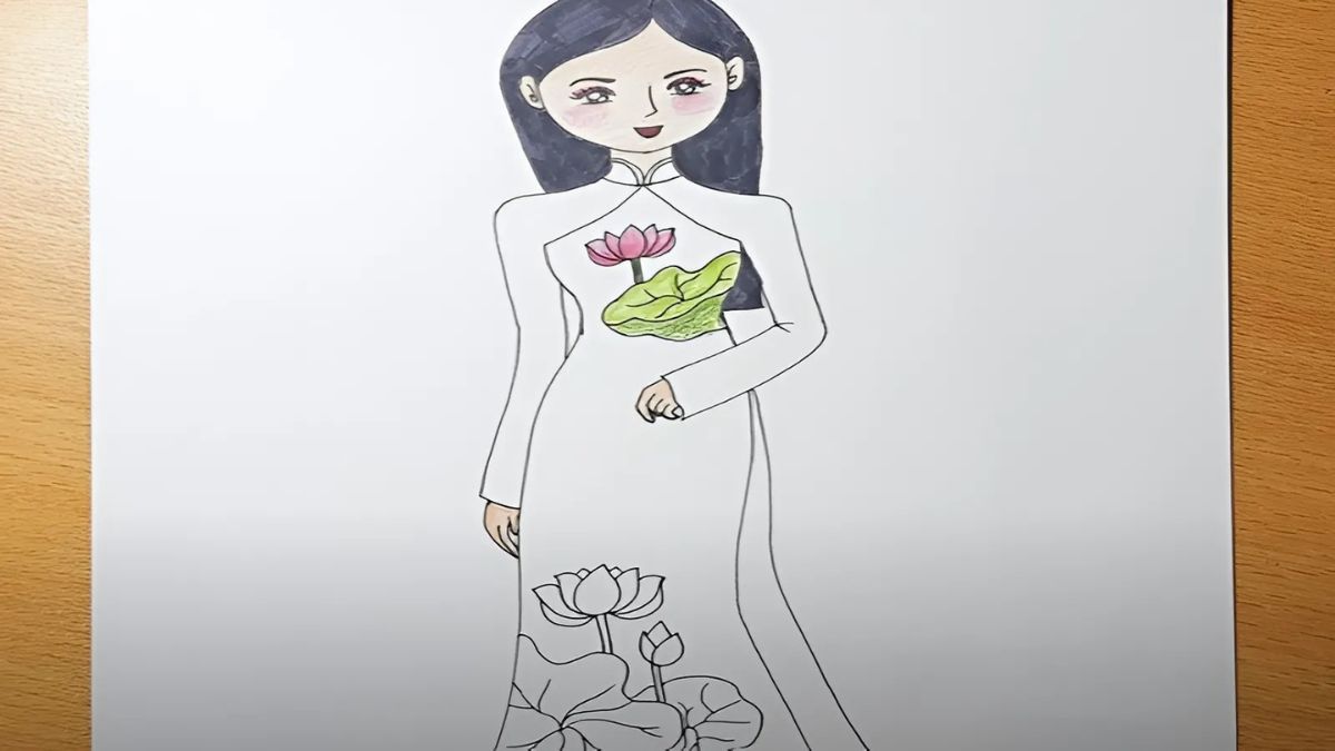 Mẫu tranh 8/3 tặng cô giáo mới lạ