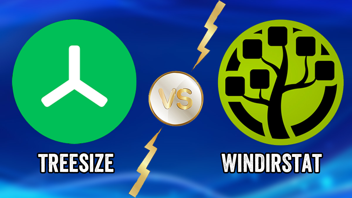 So sánh TreeSize với WinDirStat