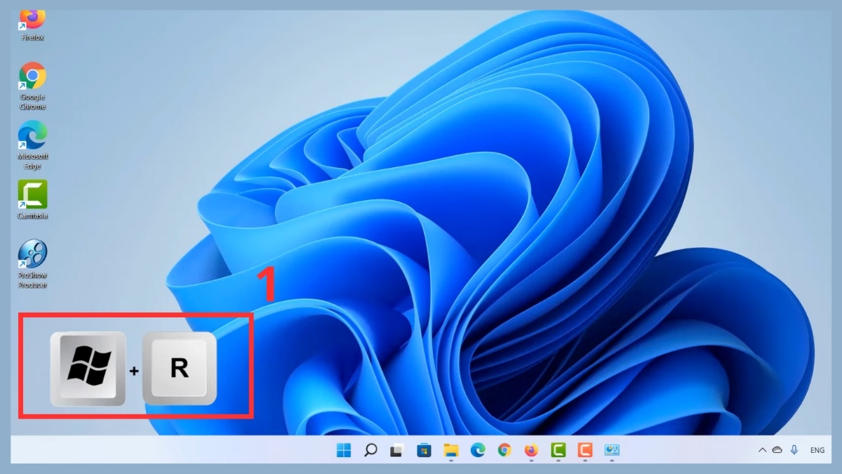 Thao tác cần làm tại máy nhận dữ liệu qua WiFi bước 1