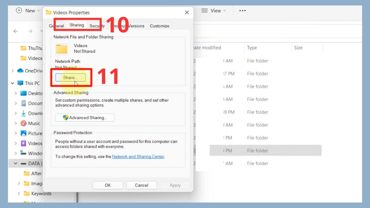 Cách truyền dữ liệu giữa 2 máy tính bằng WiFi đơn giản bước 2 tiếp theo