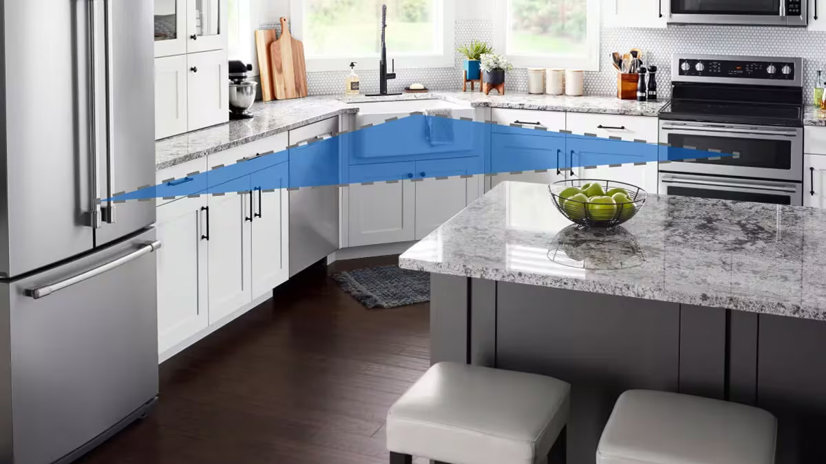 Vị trí đặt tủ lạnh trong bếp chuẩn