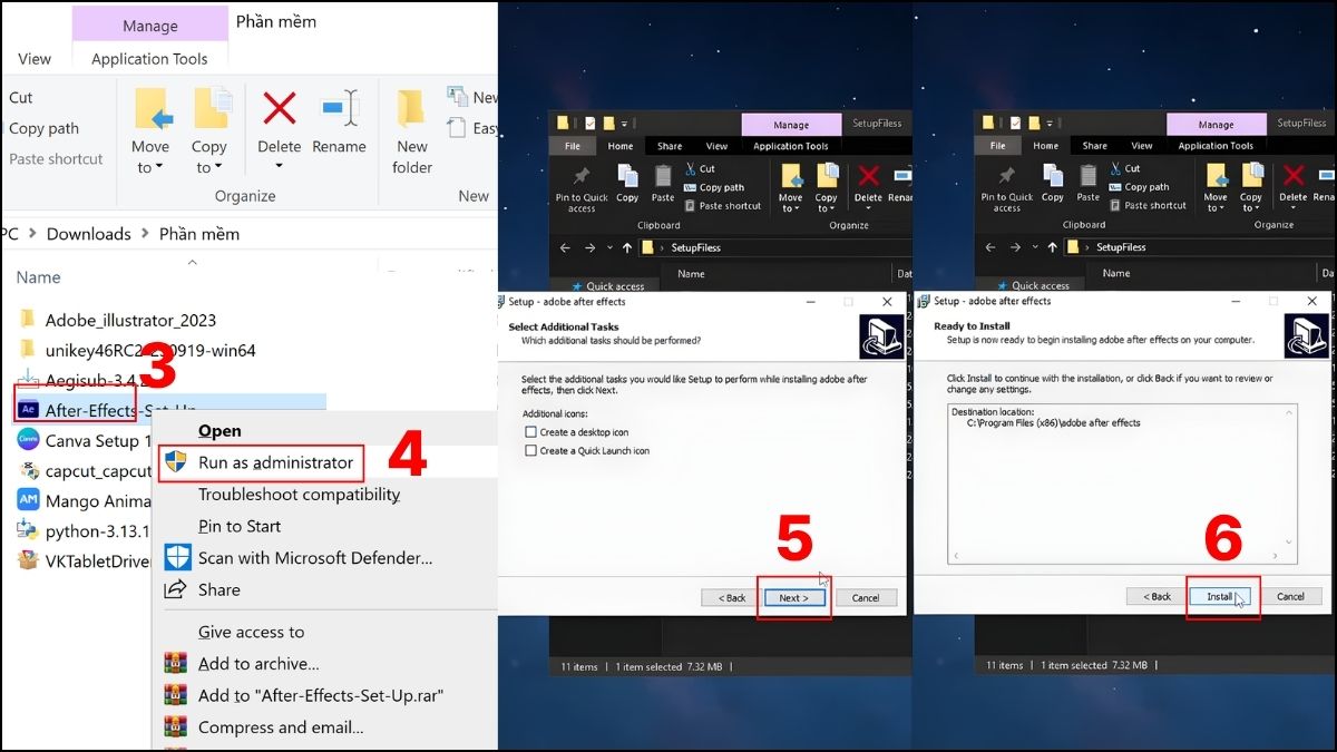 khắc phục We’ve Encountered the Following Issues bước 2