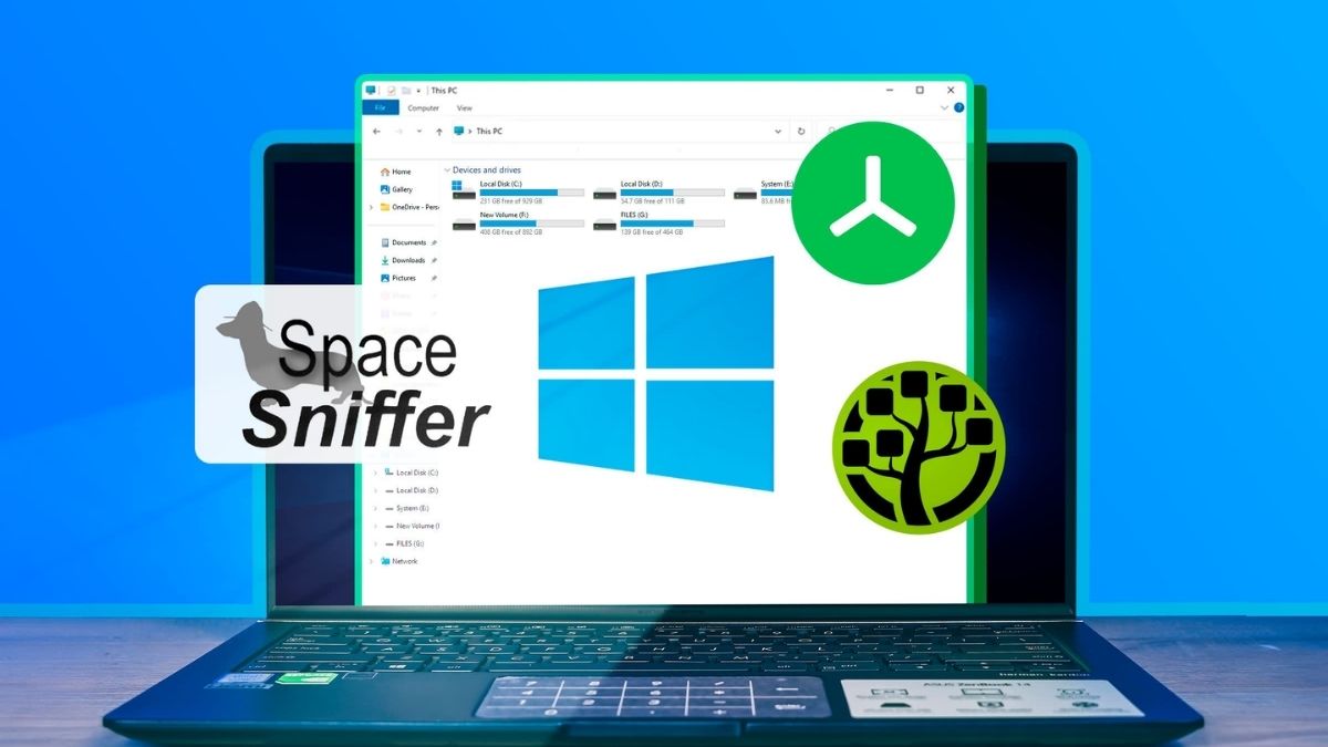 So sánh WinDirStat với TreeSize Free và SpaceSniffer