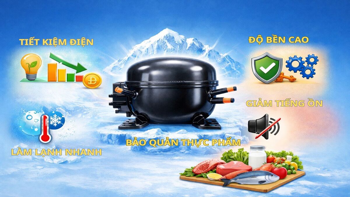 Vì sao cần xác định công suất block tủ lạnh?