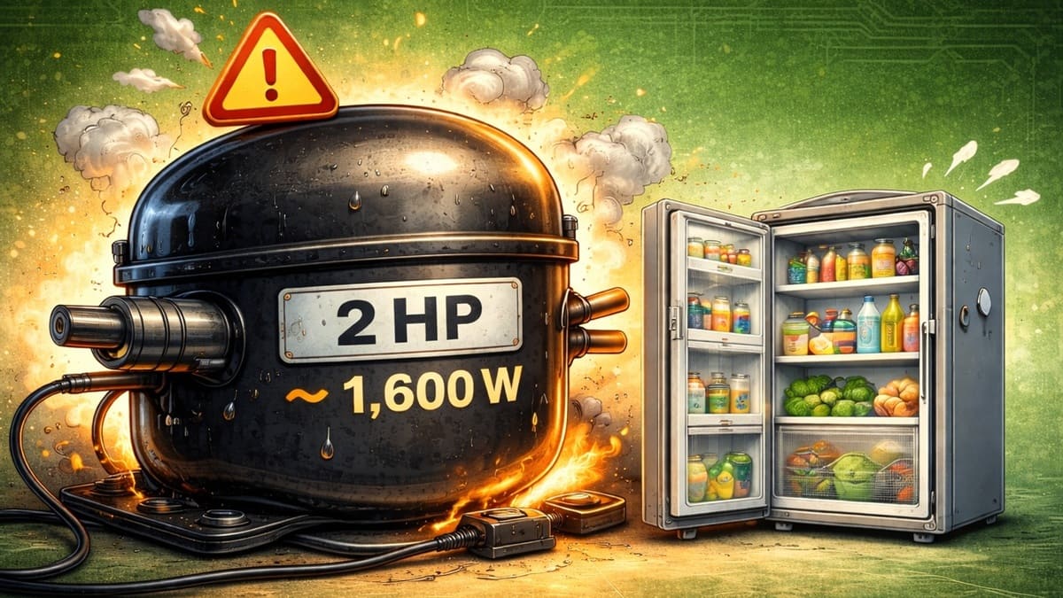 Các lỗi thường gặp do chọn sai công suất block