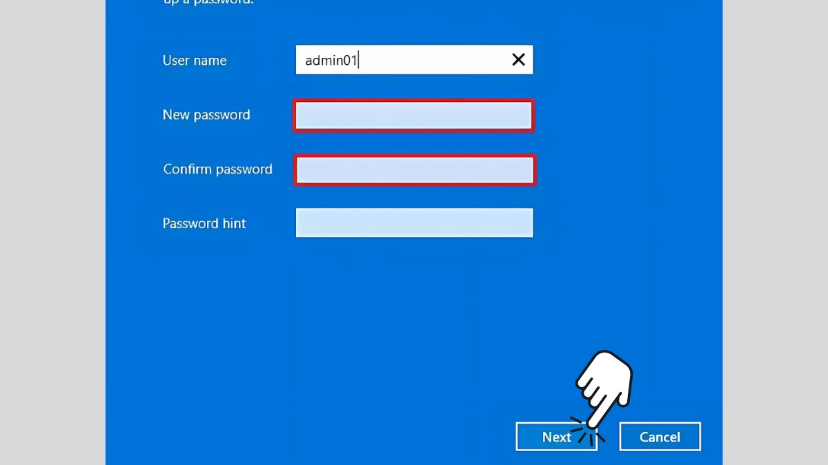 xóa mật khẩu máy tính win 11 bằng cách xóa mật khẩu tài khoản Microsoft - bước 4