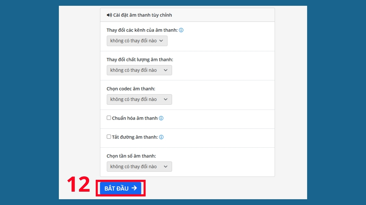 Sử dụng công cụ online bước 3