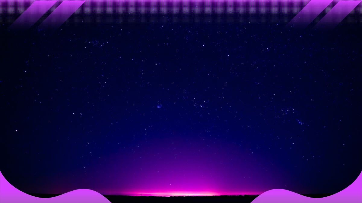 mẫu Zoom background galaxy