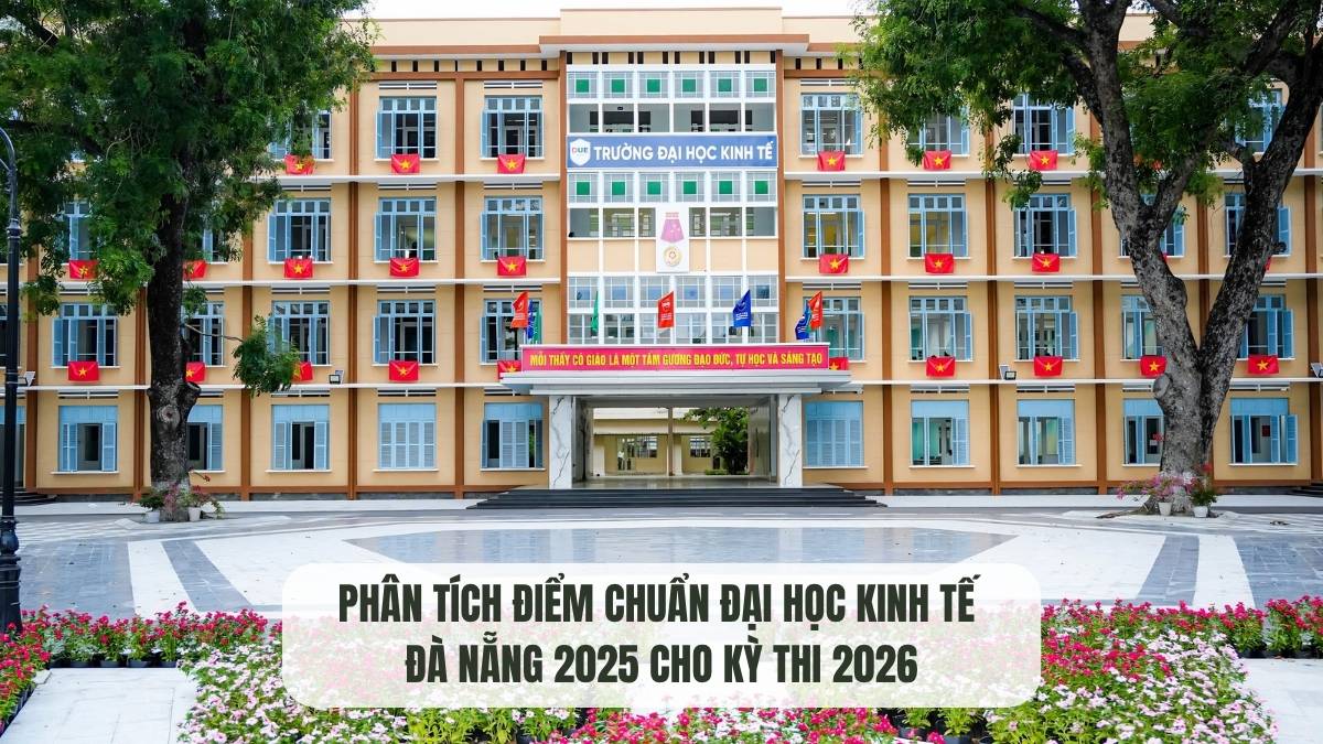 DDQ - Điểm chuẩn Trường Đại học Kinh tế - Đại học Đà Nẵng 2025