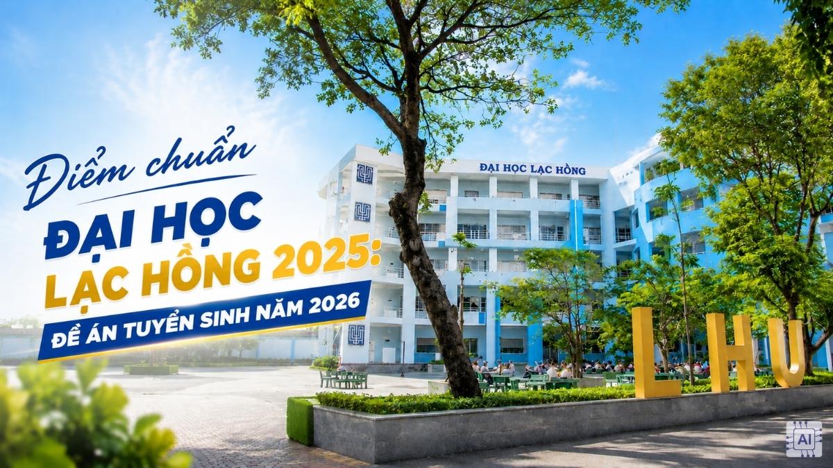 DLH - Điểm chuẩn Đại học Lạc Hồng 2025