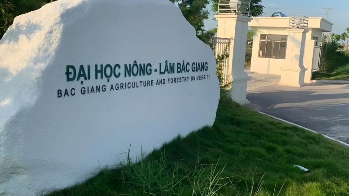 DBG - Điểm chuẩn Đại học Nông - Lâm Bắc Giang 2025