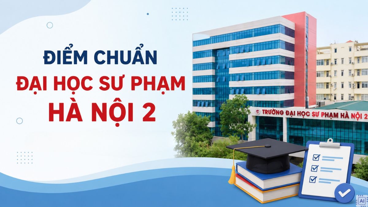 SP2 - Điểm chuẩn Đại học Sư phạm Hà Nội 2 năm 2025