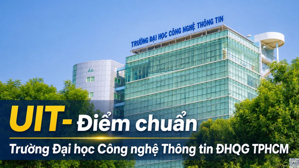 UIT - Điểm chuẩn Trường Đại học Công nghệ Thông tin ĐHQG TPHCM 2026