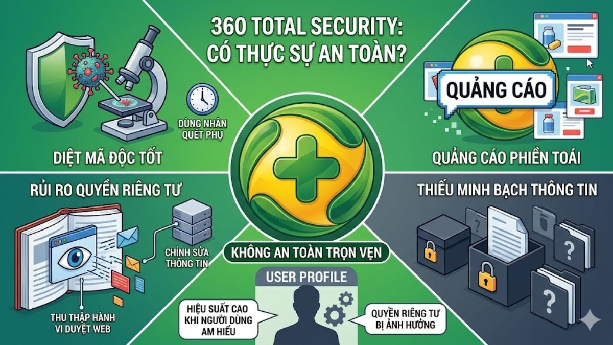 360 Total Security có thực sự an toàn không?