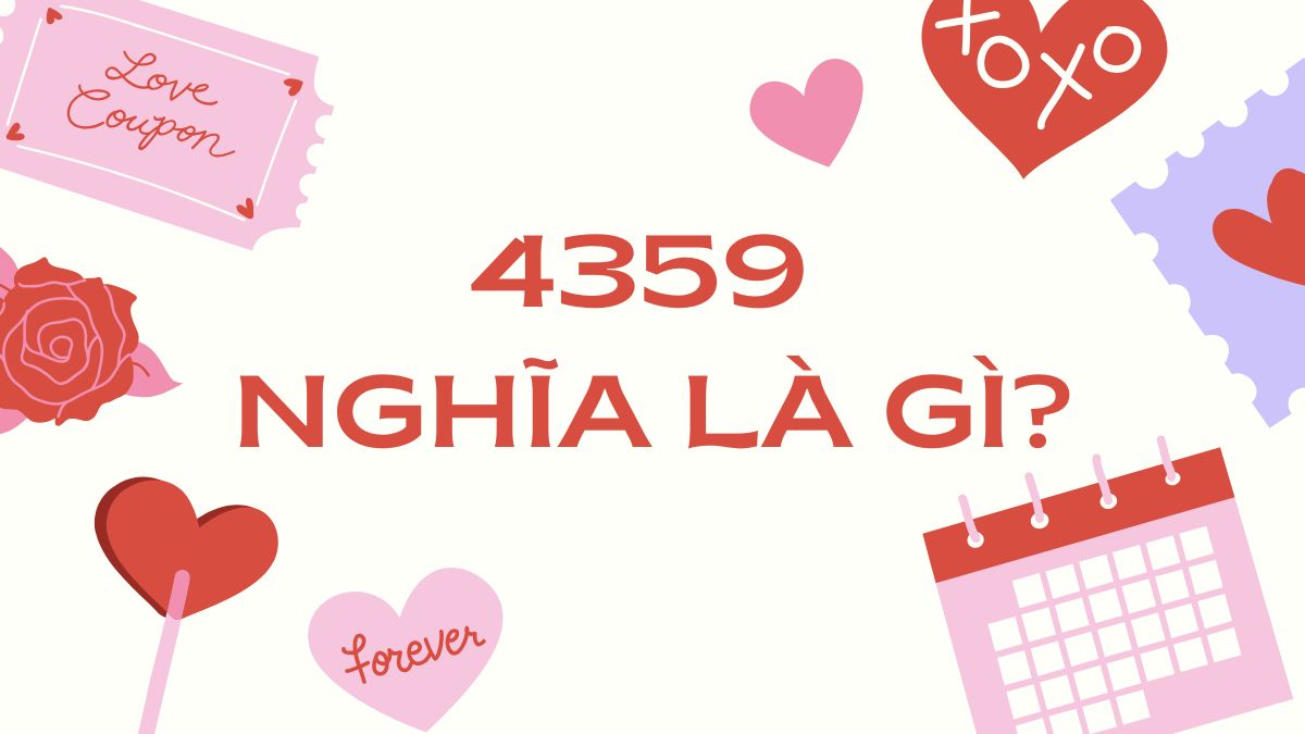 Ý nghĩa của con số 4359