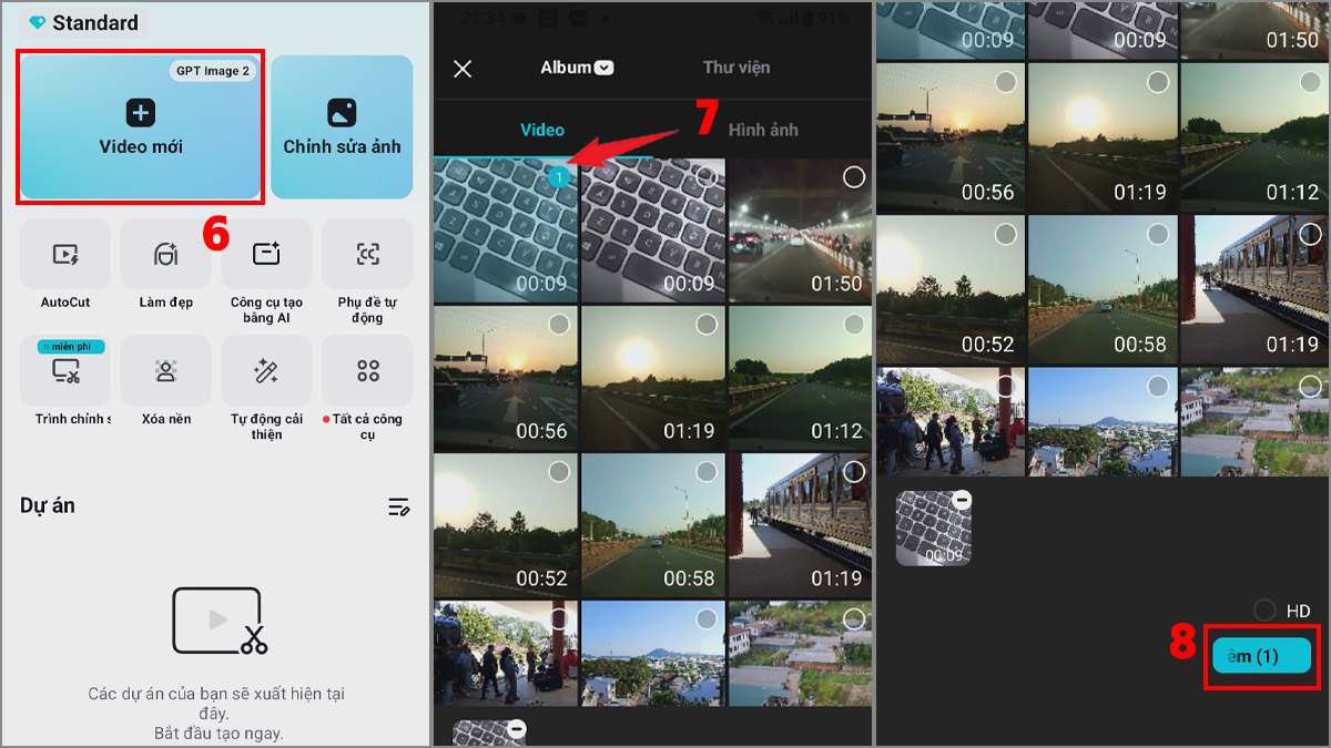 Xử lý file âm thanh trên ứng dụng TikTok