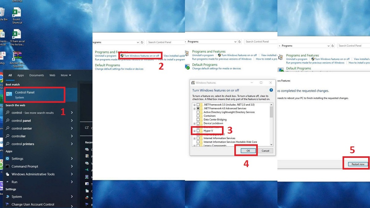 Hướng dẫn cài đặt Hyper-V trên Windows 11 thành công