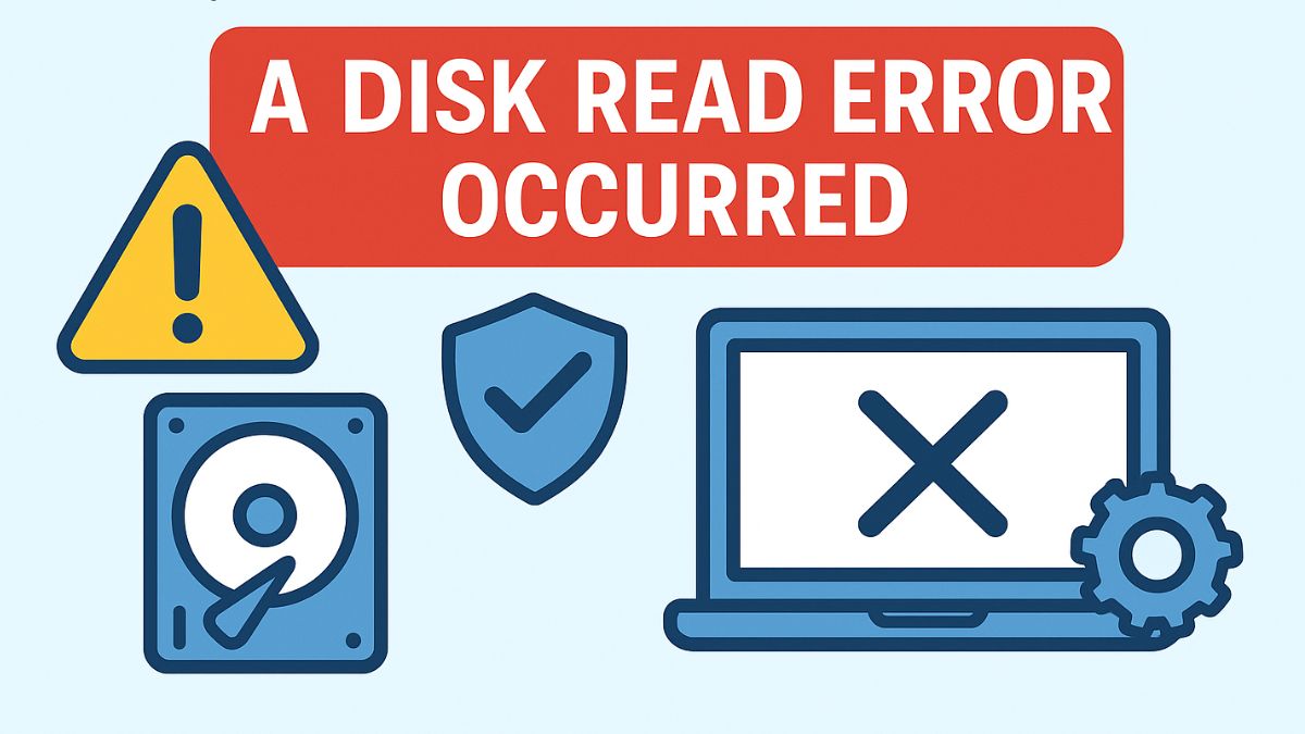 Mẹo phòng tránh lỗi A Disk Read Error Occurred