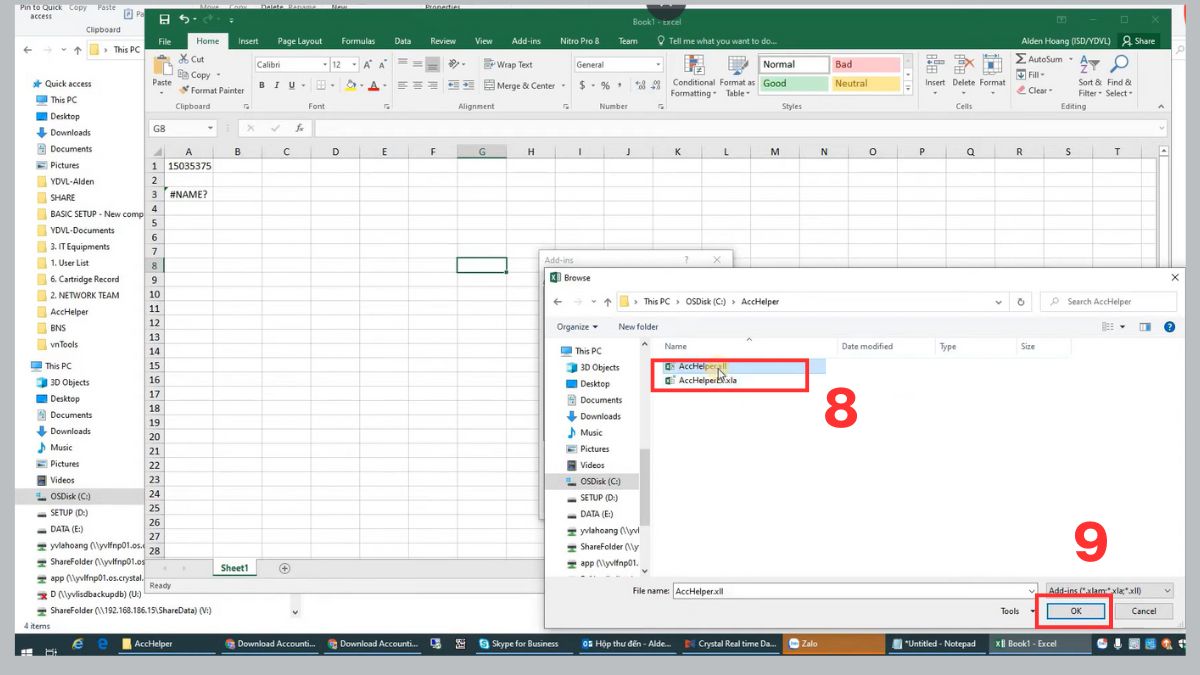 Cách cài đặt AccHelper nhanh chóng