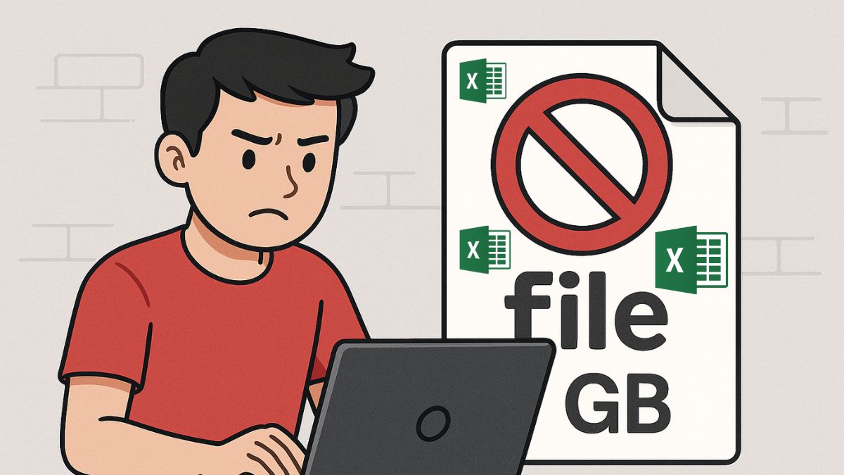 Hạn chế thao tác trên file dung lượng quá lớn