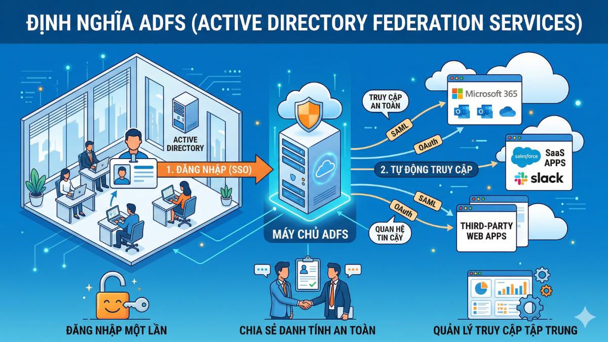 Định nghĩa ADFS (Active Directory Federation Services)