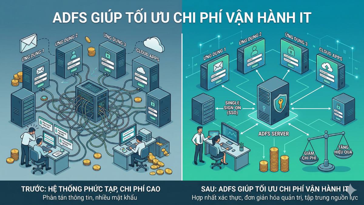 Tối ưu hạ tầng IT nhờ hệ thống ADFS