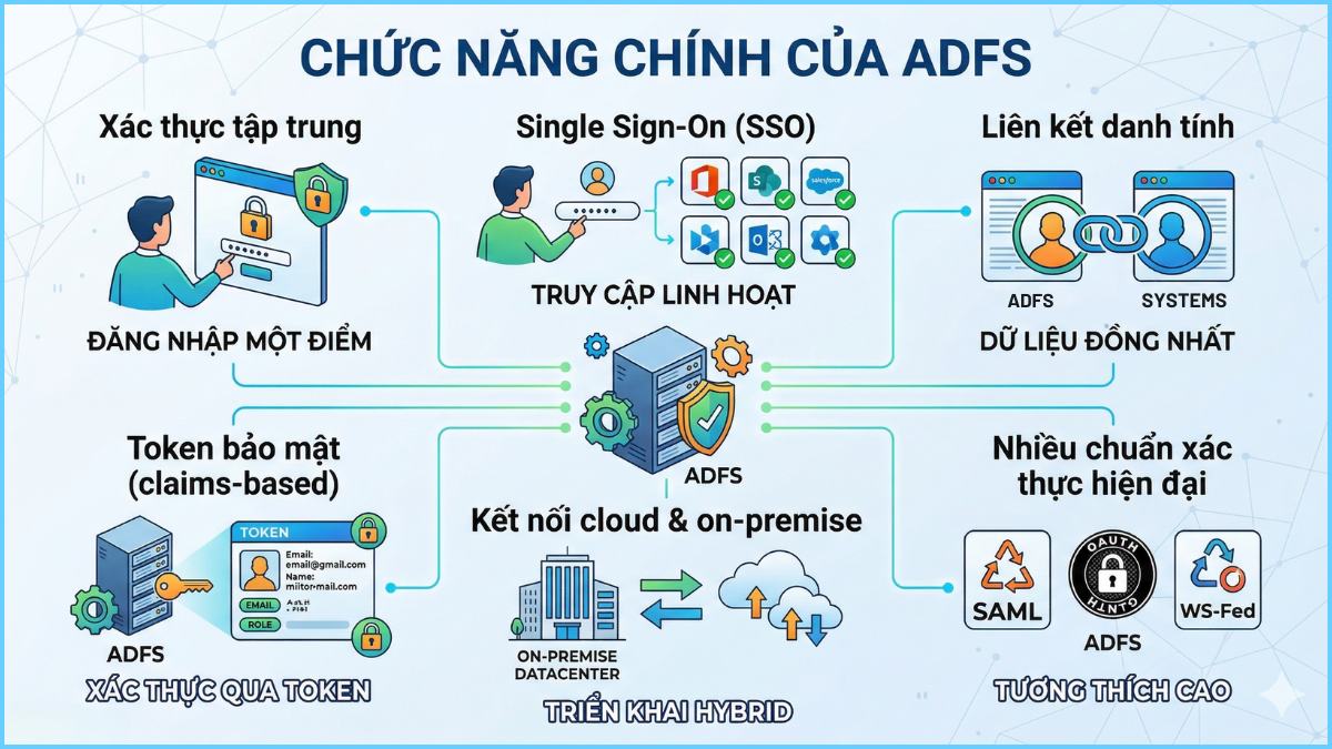 Chức năng chính của ADFS