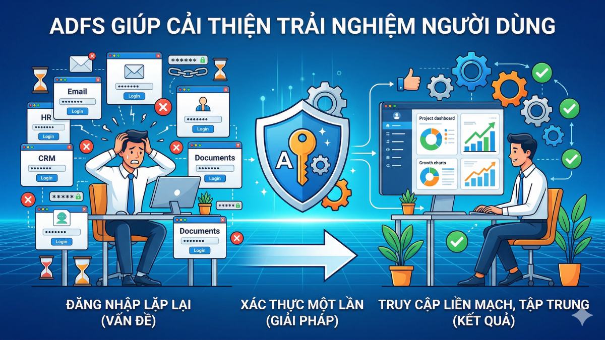 ADFS đơn giản hóa truy cập, nâng cao hiệu suất