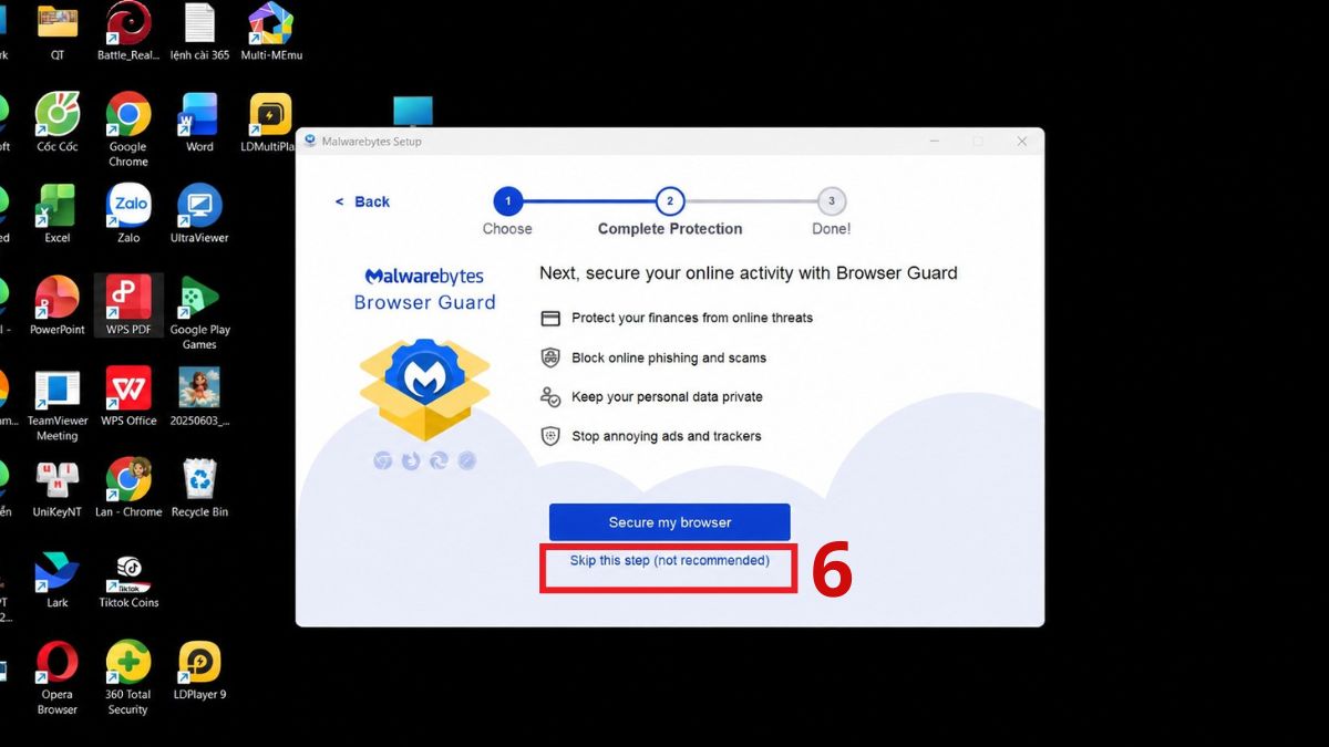 Quét và diệt Adware bằng phần mềm bảo mật trên Windows