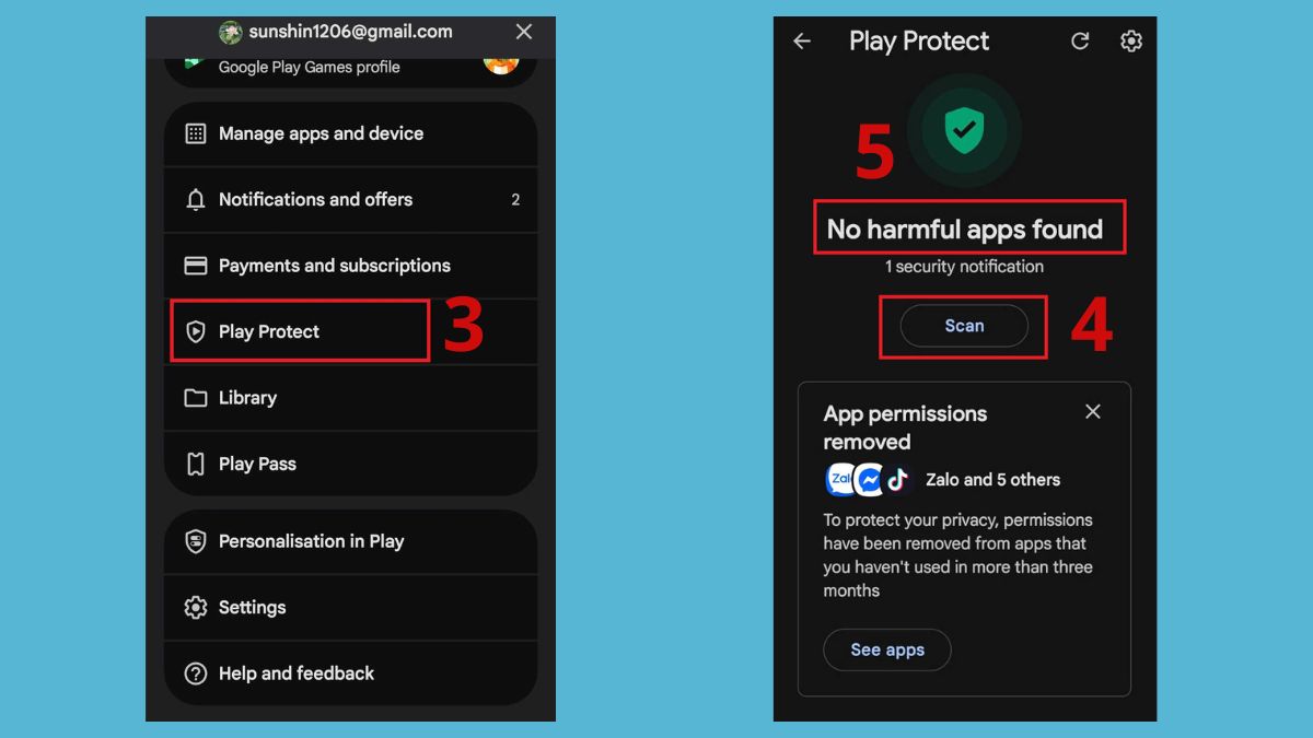 Quét và diệt Adware bằng phần mềm bảo mật trên Android