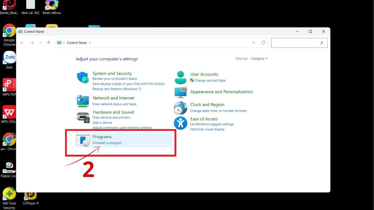 Gỡ cài đặt ứng dụng đáng ngờ để loại bỏ Adware trên Windows