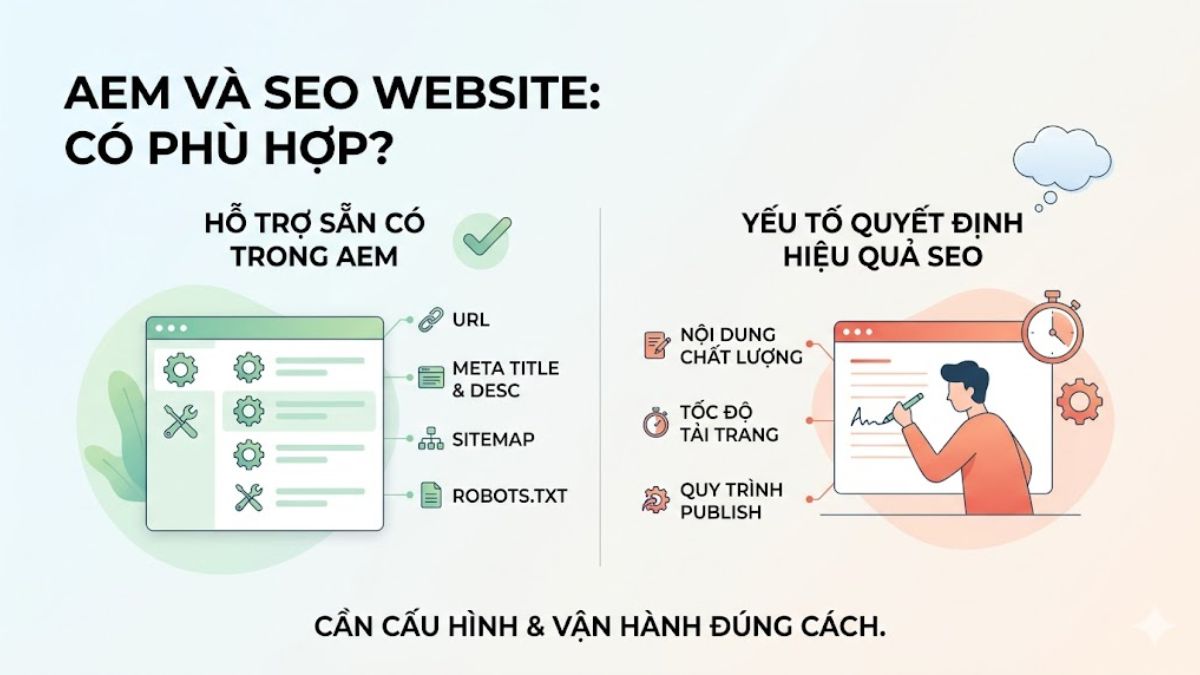 Nền tảng AEM có phù hợp để SEO website không?
